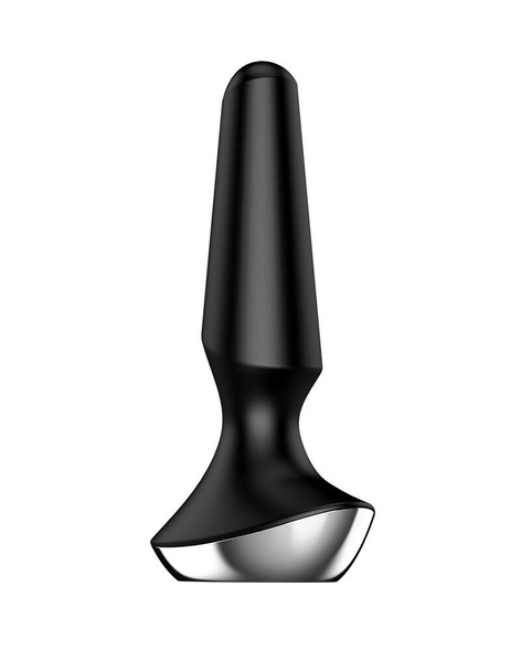 Анальна смарт-вібропробка Satisfyer Plug-ilicious 2 Black SO5444 фото